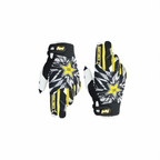 Funtimes Nylon Cycling Gloves Full Finger Adult Yellow L