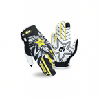 Funtimes Nylon Cycling Gloves Full Finger Adult Yellow L