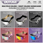 DOTUGE Kids Snow Goggles with Magnetic Flip Design, Anti-Fog HD Lens & UV400 Protection, Compatible with Prescription Glasses, Ideal for Skiing, Snowboarding, and Winter Outdoor Adventures (E)