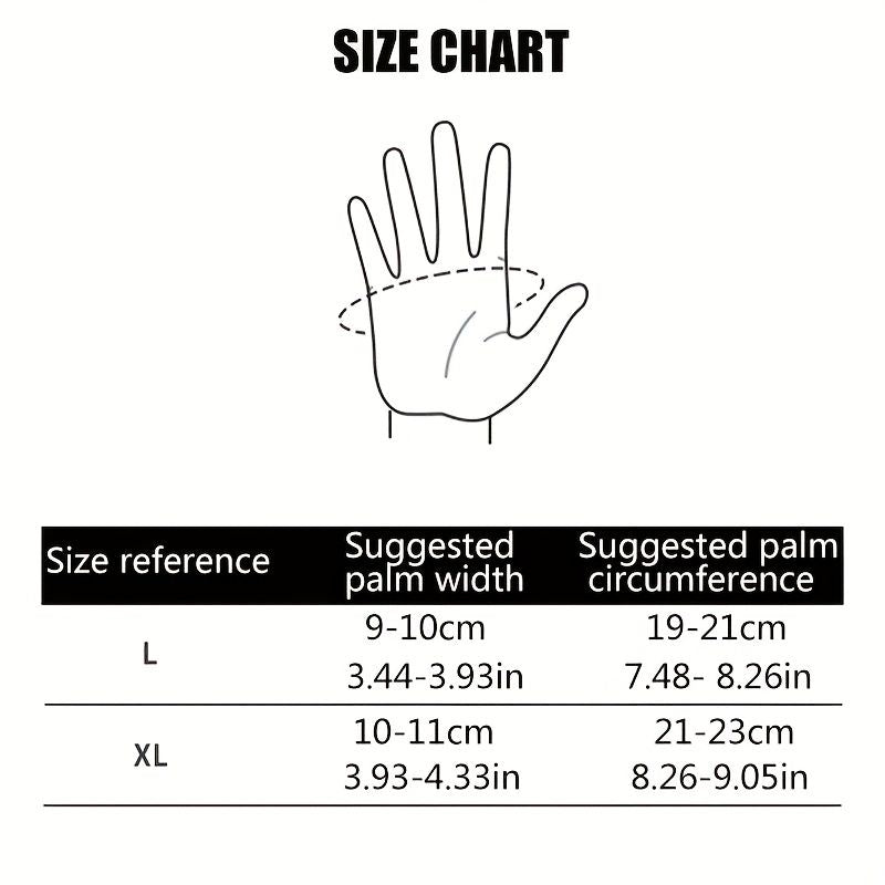 Unisex Winter Ski Gloves with Touchscreen Compatibility, Thick Fleece Lining, Windproof, Anti-Slip Grip for Snowboarding, Hiking, and Cold Weather Daily Commute (L, White)