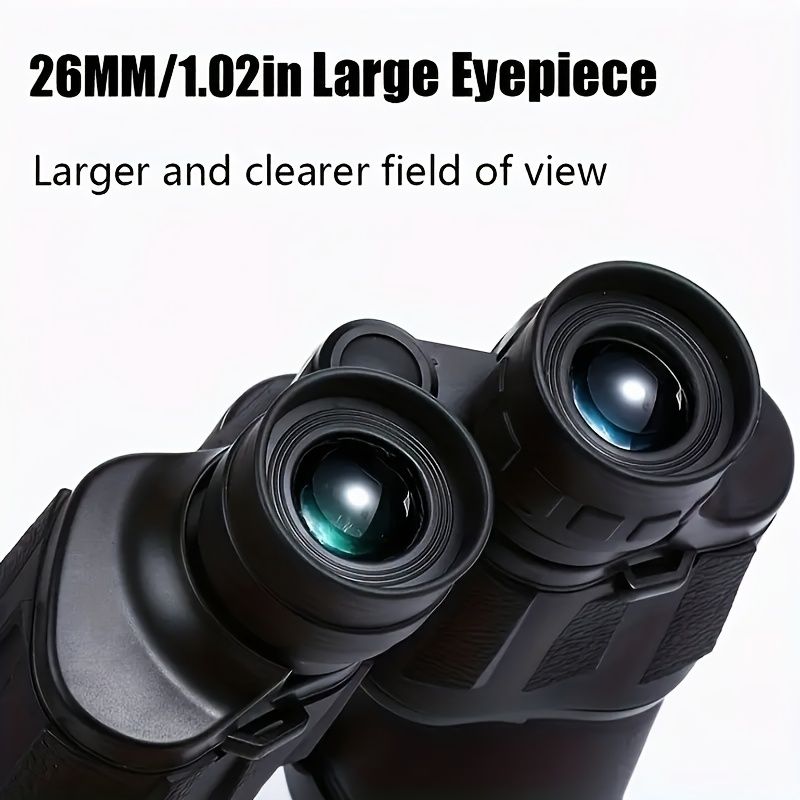 Yellow 10x50 Binoculars for Adults Outdoor Wildlife Bird Watching