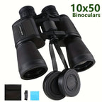 Yellow 10x50 Binoculars for Adults Outdoor Wildlife Bird Watching