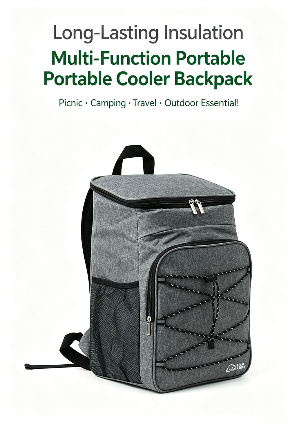 Double shoulder waterproof Oxford cloth insulation bag 23L