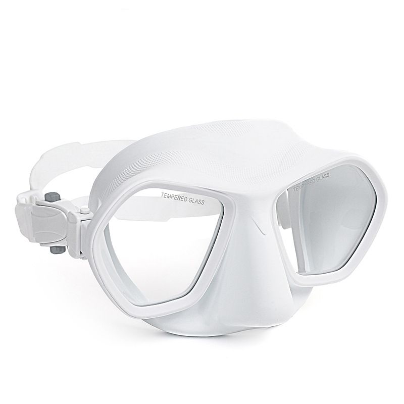 High definition tempered glass scuba diving low volume diving mirror,white