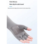 2 pairs Arm Sleeves for Men Women Cooling UV Protective Sleeves UV Protection Gloves Sun Protection Gloves Men Women for Outdoor,Hunting