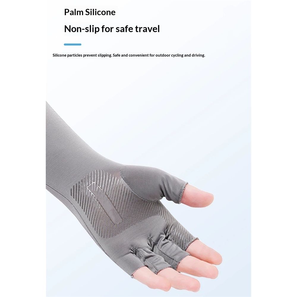 2 pairs Arm Sleeves for Men Women Cooling UV Protective Sleeves UV Protection Gloves Sun Protection Gloves Men Women for Outdoor,Hunting