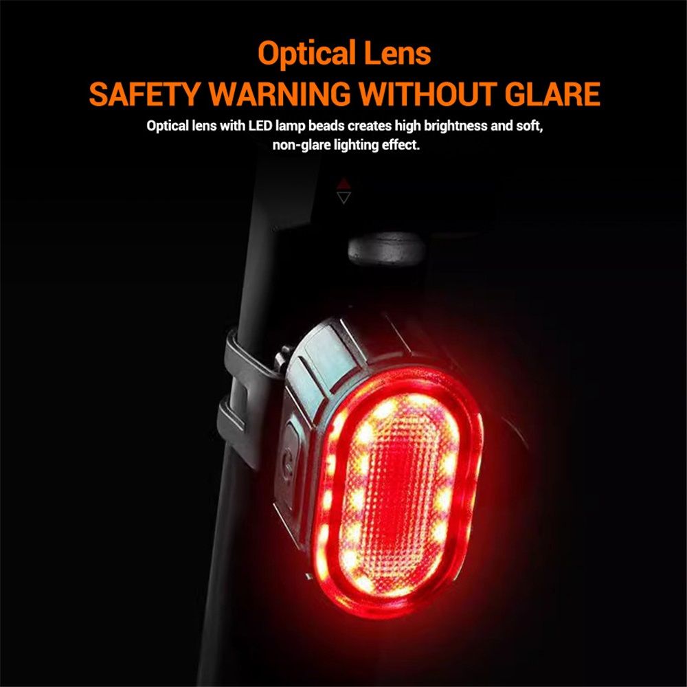 Bike Lights, Super Bright Bike Lighting Parts, Rechargeable Bicycle Lights Set Multiple Modes, Waterproof Bike Lights for Night Riding/Cycling Safety, Long Battery Life