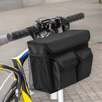 Electric Scooter Basket - Convenient Mobility Scooter Bag With Pocket and Cup Holders, Easy Installation for Bike, Mobility Scooter Accessories for Adults（Storage bag only）