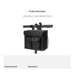 Electric Scooter Basket - Convenient Mobility Scooter Bag With Pocket and Cup Holders, Easy Installation for Bike, Mobility Scooter Accessories for Adults（Storage bag only）