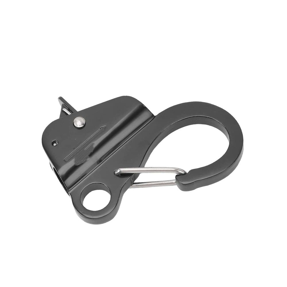 Boat Anchor Hook Sliding Hook,Stainless Steel Easy to Use Knotless Anchor System with Quick Release for 5/8" Rope Jet Skis Pontoon