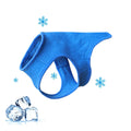 Dog Cooling Vest,Dog Cooling Jacket  – Easy On/Off Cooling Coat for Walks, Travel & Outdoors  for Outdoor Hunting Training and Camping (Blue, L)