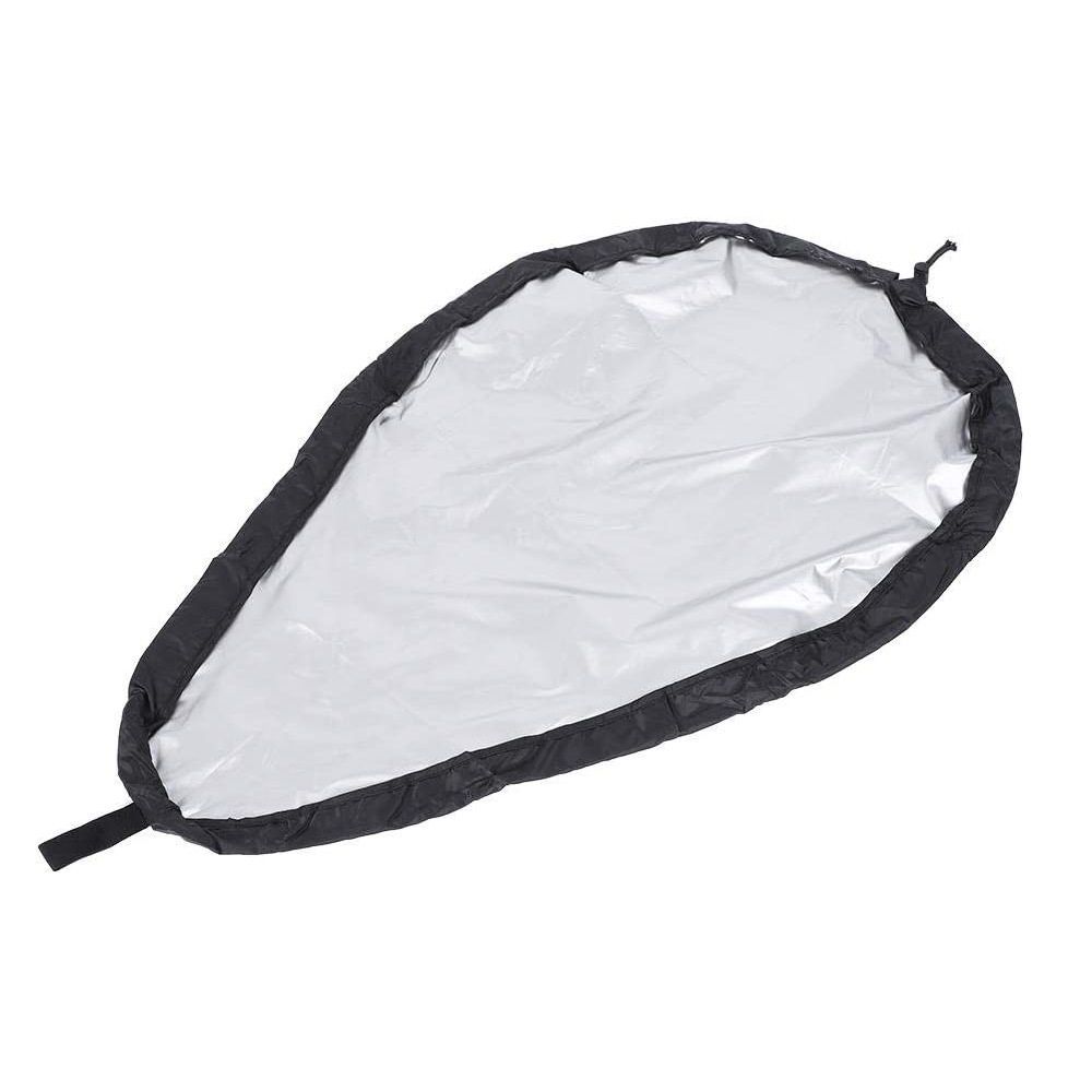 Kayak Cockpit Cover 420D Oxford Adjustable Canoe Dust-Proof and Waterproof Seat Cover, Universal Ocean Indoor Outdoor Travel Keep Hatch Hole Clean Transport