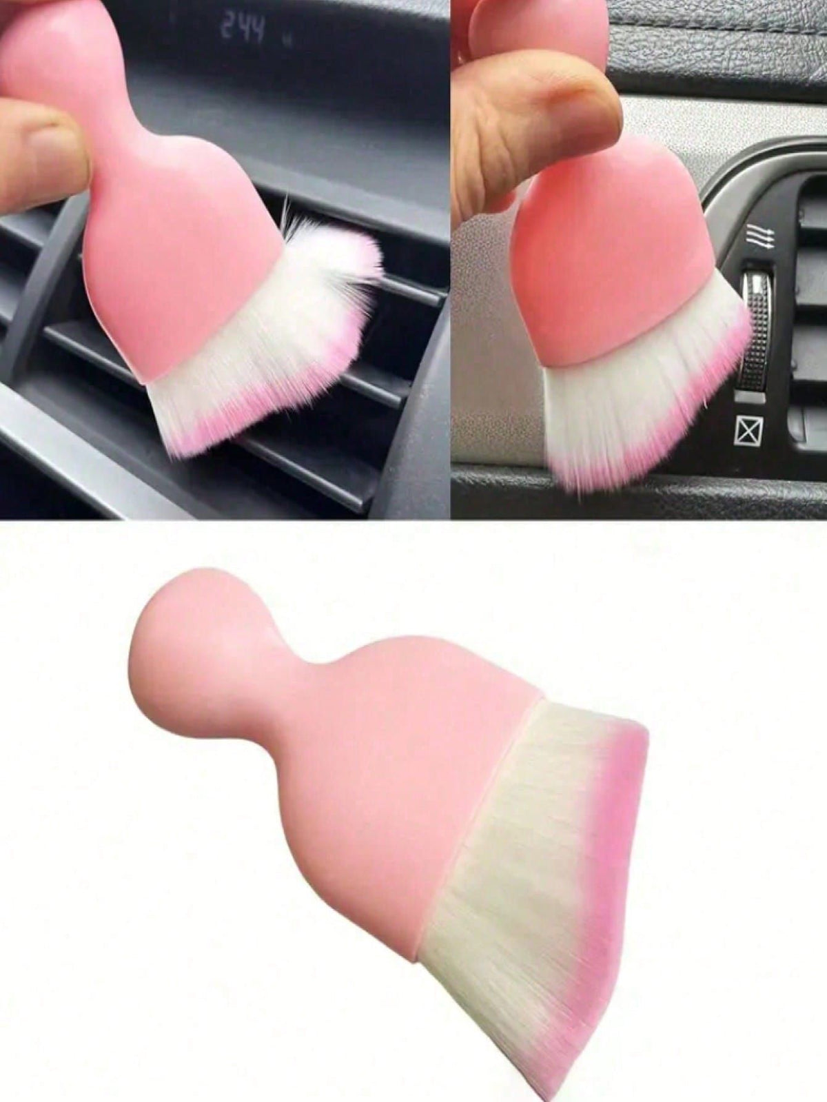 Car Cleaning Brush For Cleaning Interior Details Air Conditioning Outlet Dust Removal Soft Brush For Car Body Panels Vents Leather Parts