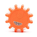 USB Rechargeable LED Road Flares Emergency Lights-Roadside Warning Car Safety Beacon Flashing Disc Flare Kit