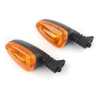 light Motorcycle Turn Signal Lights Indicators Lamp For  Front and rear turn signals Amber Light （2pcs）