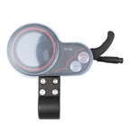 New Silicon Cover Compatible with LCD Display Waterproof Silicone Protective Cap Electric Scooter Instrument Dashboard (White)