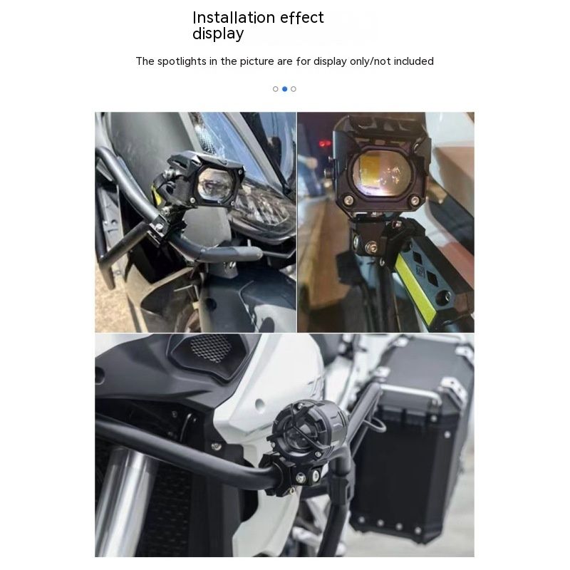 Universal Spotlights Mount Compatible with Motorcycle Car SUV LED Headlight Stand Support Spotlights Mount Bracket