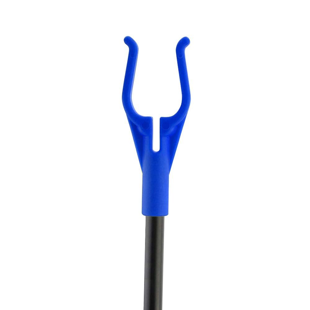 Archery Recurve Bow Stand Compound Bow Hanger ,Blue Bow Stand Archery Recurve Traditional Bows Stand Fiberglass Bow 17.5" Height