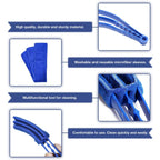2 Pack Window Blind Cleaner Duster Tool with Microfiber Sleeves, Blind Cleaner Tools for Window Blinds, Shutter, Air Conditioner