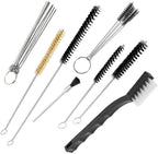 17-Piece Comprehensive Spray Gun Cleaning Brush Set - Versatile Tools for Cleaning Airbrushes, Tattoo Equipment, Nozzles