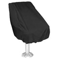 Boat Seat Cover Waterproof Marine Main Engine Speedboat Seat Dust Cover All Season Protection Pontoon  (Black, 22x24x25 in)