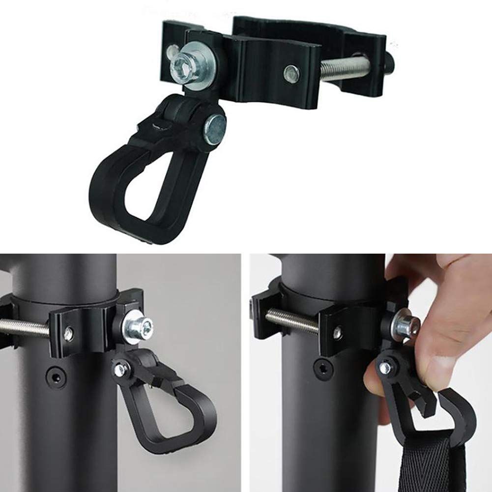 Electric Scooter 180° Rotating Hook, Aluminium Metal Bags Front Claw Hanger for Scooter M365/M365 Pro