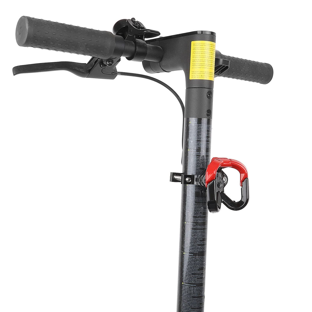 Universal Hanger Hook for Electric Scooter-Hanging Adjustable Pothook for Poles (20mm- 37mm in Diameters) Bike,MTB,Motorcycle(Red)