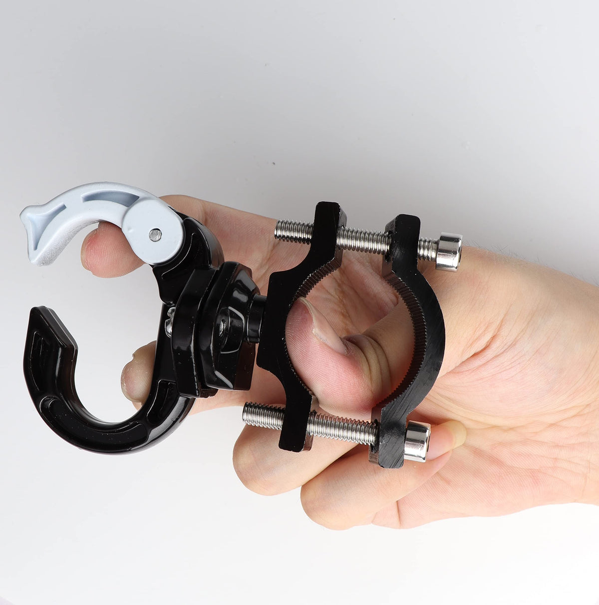 Universal Hanger Hook for Electric Scooter - Hanging Adjustable Pothook (20mm - 37mm in Diameters) MTB,Motorcycle, Bicycle