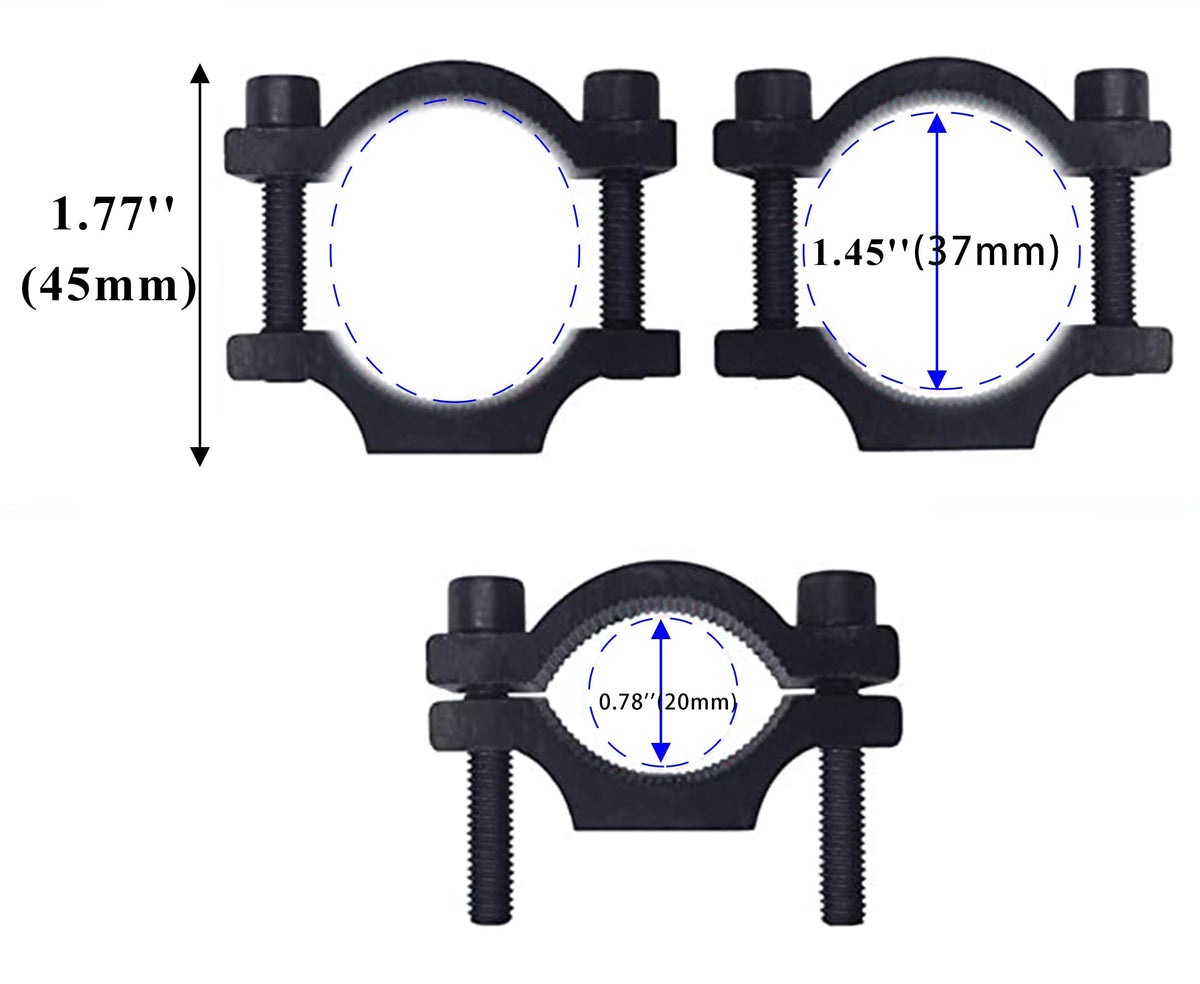 Universal Hanger Hook for Electric Scooter - Hanging Adjustable Pothook (20mm - 37mm in Diameters) MTB,Motorcycle, Bicycle