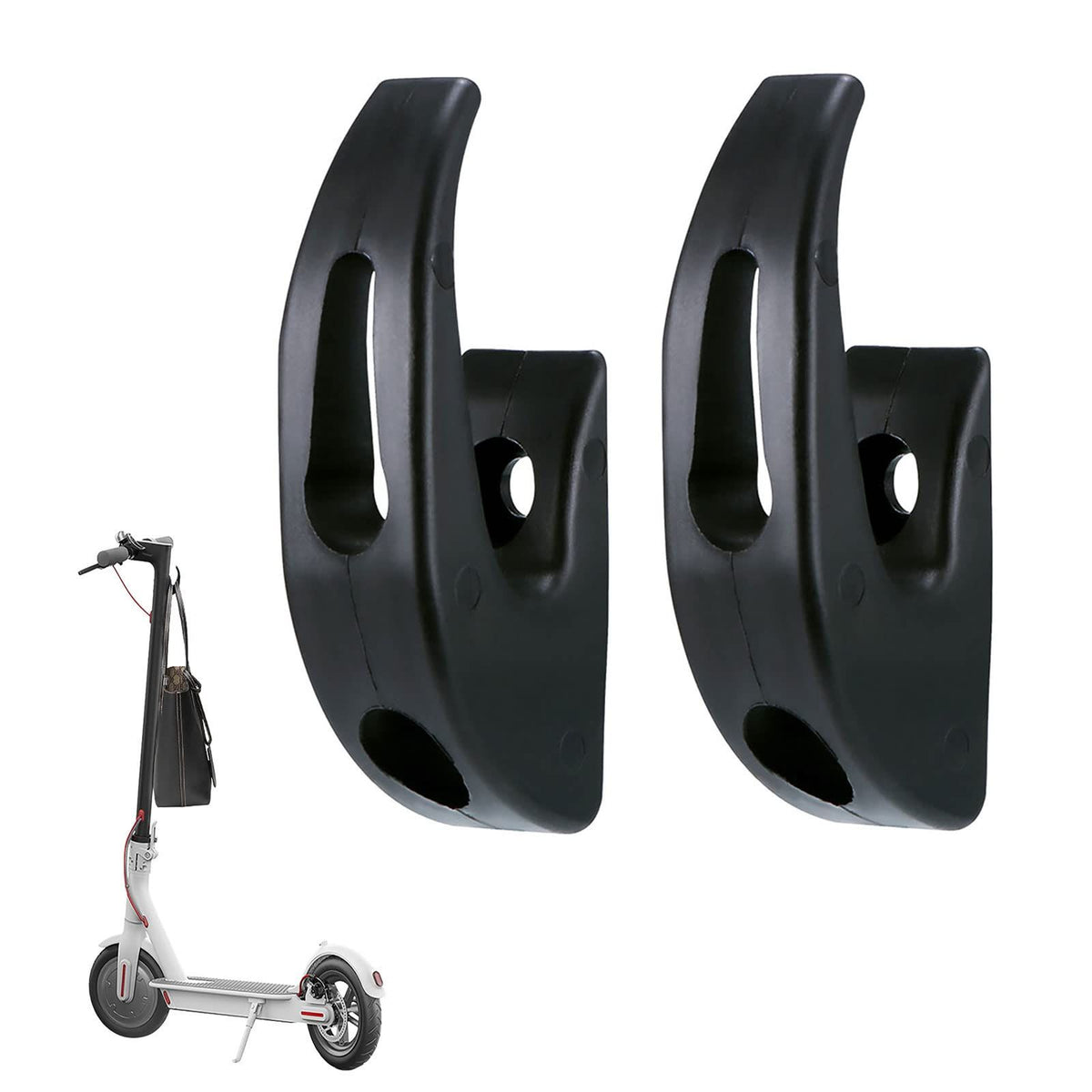 Electric Scooter Front Hanger Hook, 2pcs Electric Scooter Hanging Pothook Accessories, Lightweight Front Claw Hook Compatible