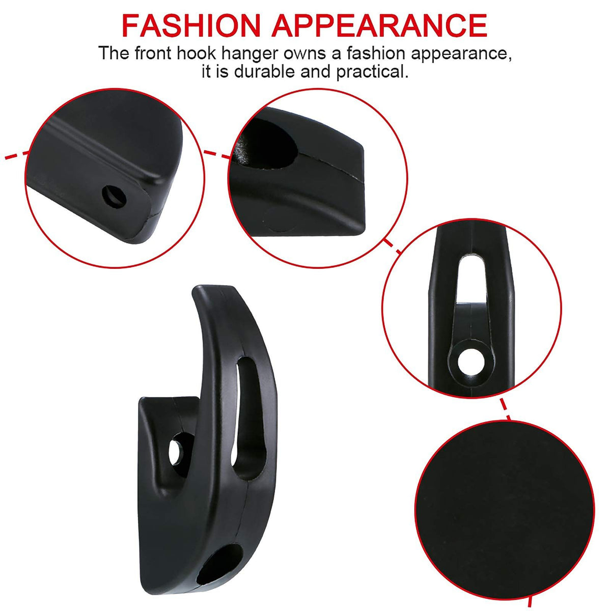 Electric Scooter Front Hanger Hook, 2pcs Electric Scooter Hanging Pothook Accessories, Lightweight Front Claw Hook Compatible
