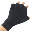 2 pcs Webbed Swimming Diving Paddles Gloves Aquatic Training Fitness Water Resistance in The Water Swim Aqua Fingerless Kayaking
