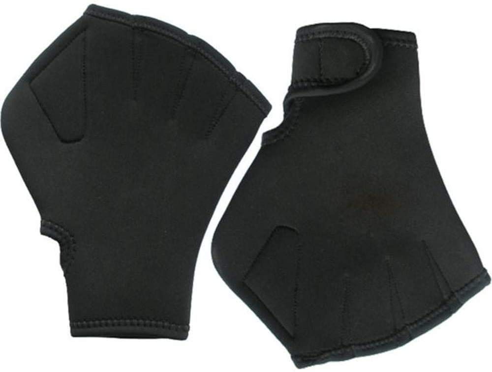 2 pcs Webbed Swimming Diving Paddles Gloves Aquatic Training Fitness Water Resistance in The Water Swim Aqua Fingerless Kayaking