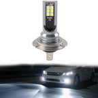 2pcs Car Headlight Bulbs H1 Led Headlight Bulb Kit Car Fog Light Bulbs High Beam Low Beam6000K Replacement Headlamp Bulb White