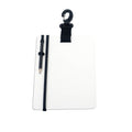 Diving writing board equipment with rotating clip and pencil, suitable for water sports such as diving and swimming