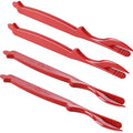 4Pcs Crab Legs Crackers - Crackers Picks Tools Set for Lobster, Crab, Crawfish, Prawns, Shrimp, Easy Opener Shellfish