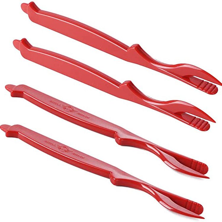 4Pcs Crab Legs Crackers - Crackers Picks Tools Set for Lobster, Crab, Crawfish, Prawns, Shrimp, Easy Opener Shellfish