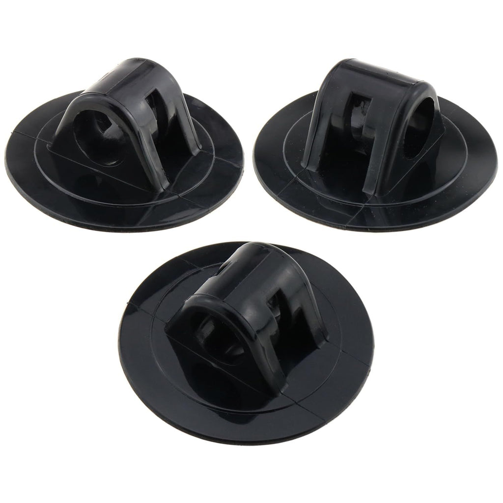 4PCS Black Engine Mount Boat Motor Stand Holder Rubber Fixing Bracket Buckle Inflatable Seat Outboard Hook Propeller Motor