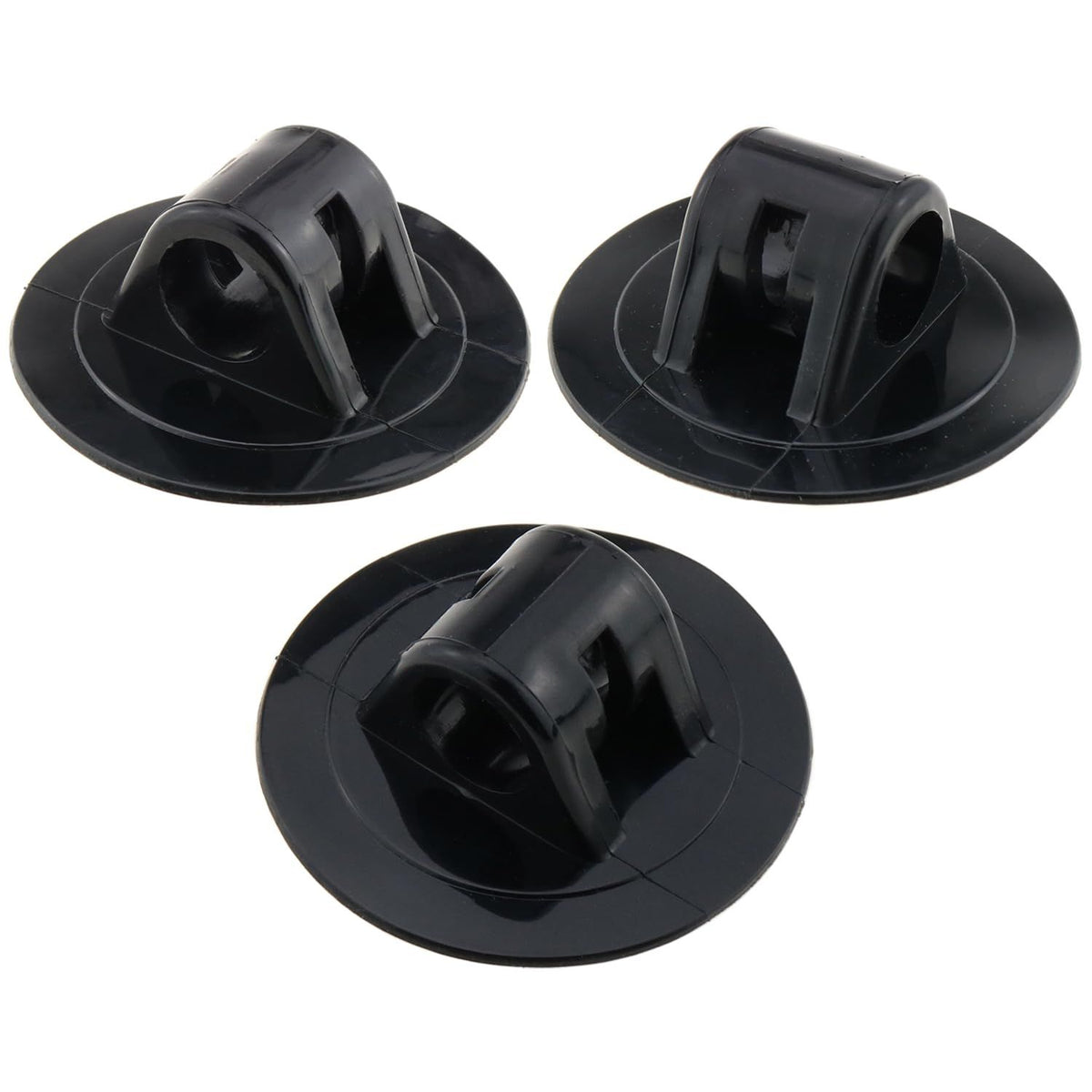 4PCS Black Engine Mount Boat Motor Stand Holder Rubber Fixing Bracket Buckle Inflatable Seat Outboard Hook Propeller Motor