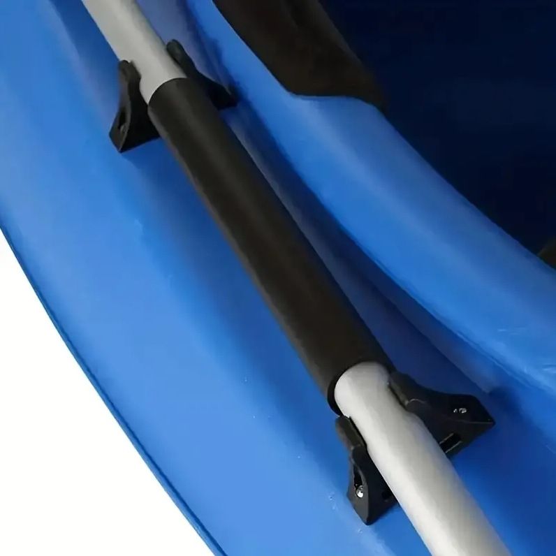 2 Pcs Kayak Paddle Holder, Plastic Inflatable Boat Paddle Holder Clip, Oar Keeper for Kayaks Canoes Rowing Boats
