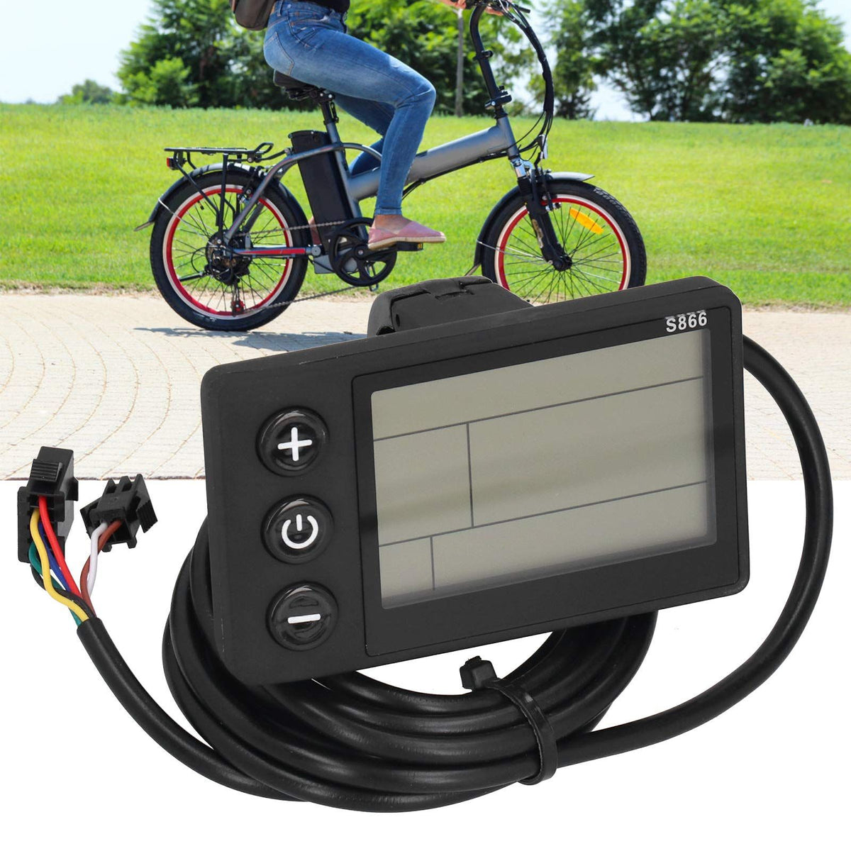 36V/48V 500W Controller22A Brushless Motor Controller for Electric Bike Kit Compatible with KT LCD3 LCD4 LCD5 LCD7 Display
