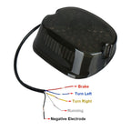 Led Tail Light LED Brake Turn Signal Rear Light Low Profile Smoked Taillights Compatible with 883 1200