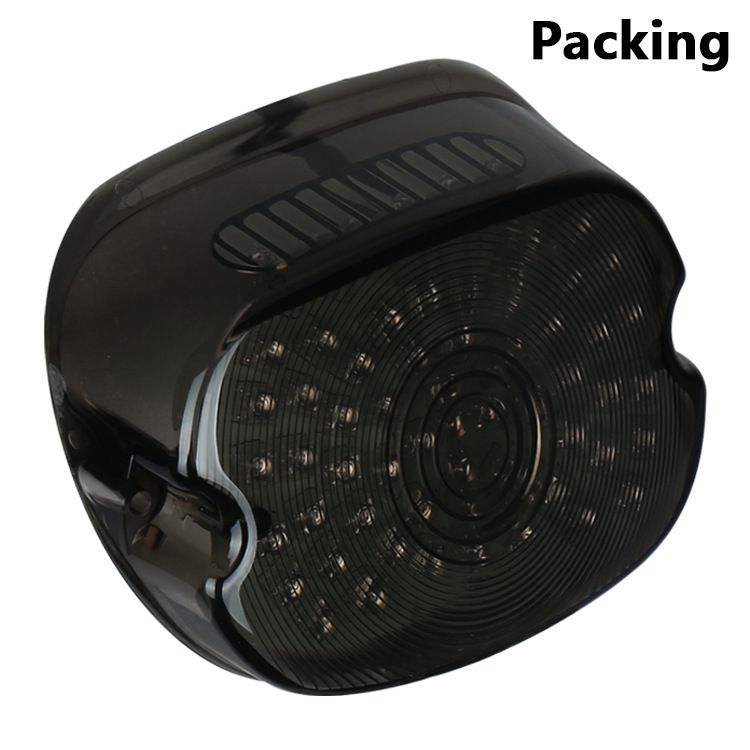 Led Tail Light LED Brake Turn Signal Rear Light Low Profile Smoked Taillights Compatible with 883 1200