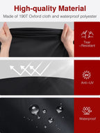Bike Cover Outdoor Waterproof Bicycle Covers Rain Sun UV Dust Wind Proof with Lock Hole for Mountain Road Electric Bike
