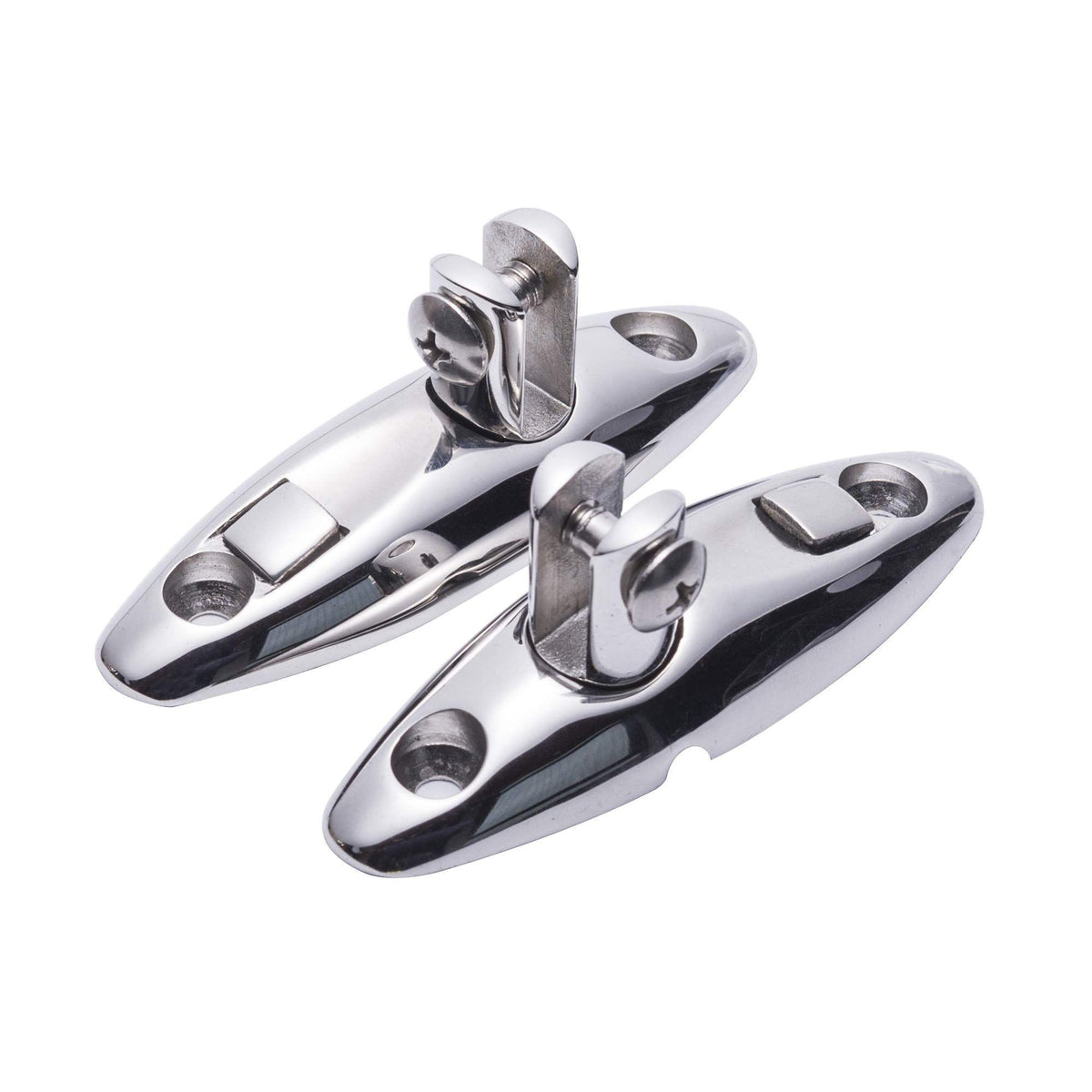 Boat Top Swivel HingeStainless Steel Deck Side Mount Quick Release Hinge,Marine Hardware Accessories,Include Screws, Pack of 2