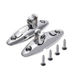 Boat Top Swivel HingeStainless Steel Deck Side Mount Quick Release Hinge,Marine Hardware Accessories,Include Screws, Pack of 2