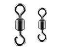 Pack of 3 Fishing Open Eye Rolling Swivel Quick Change Leader Line Connector，Dr.Fish Barrel  Fishing , Saltwater  Fishing Tackles