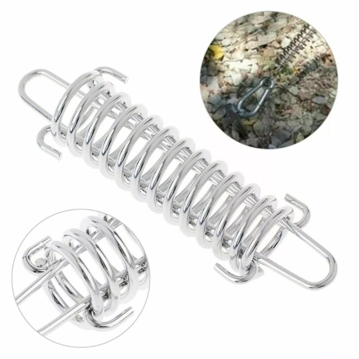 Tent Spring Buckle,Heavy Duty Stainless Steel Awning Rope Tensioner, Tarps, Tents, Wire Racks Accessories