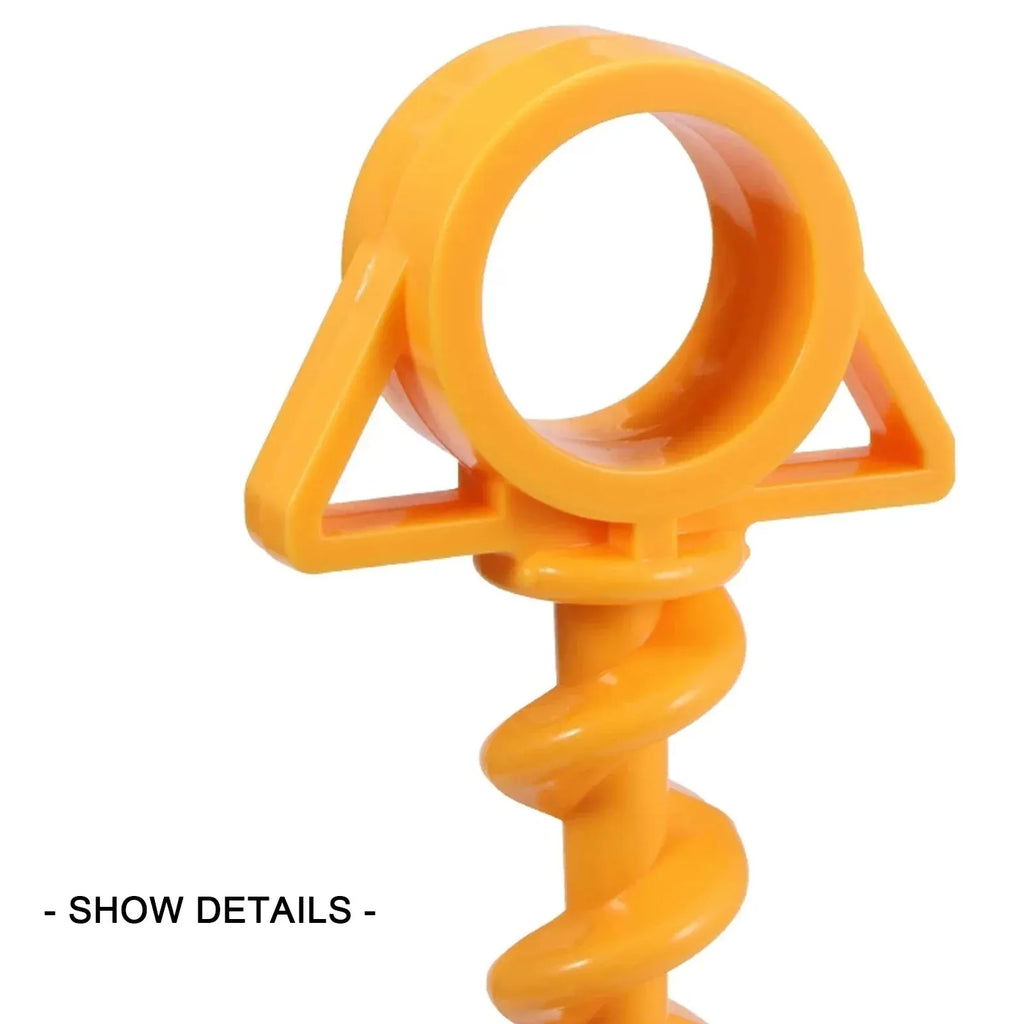 Tent Ground Nail Spiral Sheep Horn Plastic Nail Camping Mountaineering Tent Ground Nail，The Ultimate Ground Anchor