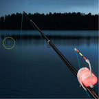 High Sensitivity Fishing Float Bite Alert for Rods, Clip-On Sound Bite Alert Bell with Smart LED Lights, Waterproof All-Weather Gear for Sea & Lake